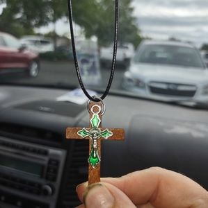 Cross necklaces and keychains